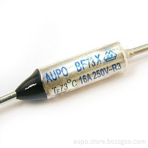 Thermal Cutoffs with 16A Rated Current and 73°C Temperature